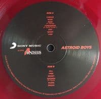 ASTROID BOYS Broke Vinyl Record LP Sony Music 2017 Red Vinyl